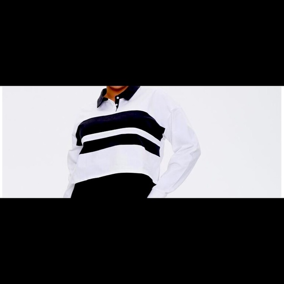 Color Block Rugby Shirt - Picture 3 of 5